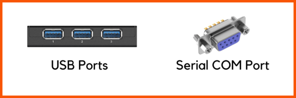 So sánh cổng Serial và cổng USB